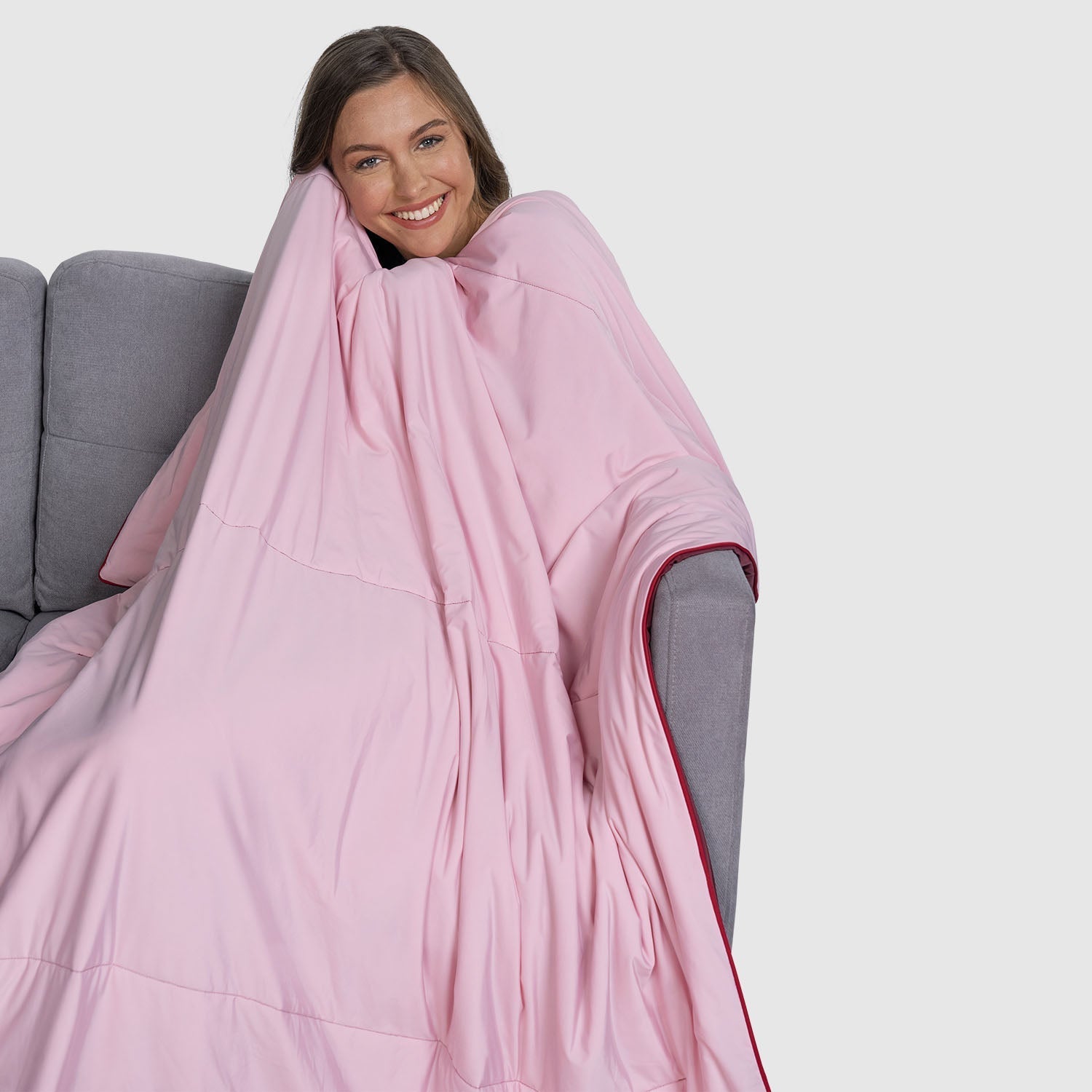 Pink/Burgundy Colour Block